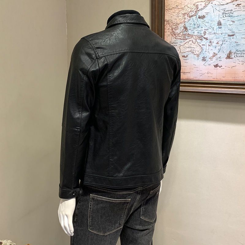 Male Simplicity Short Casual Biker&