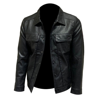 Male Simplicity Short Casual Biker&